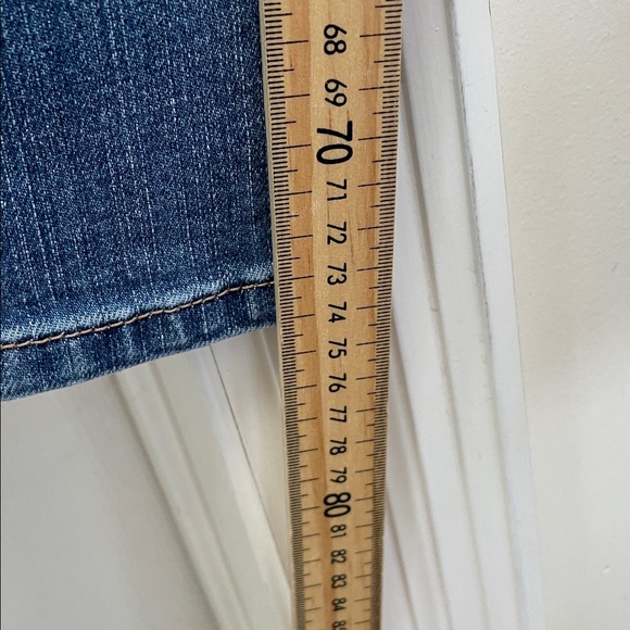 Levi's 550 Classic Relaxed Bootcut Denim Jeans - Blue - 4 - Picture 7 of 13